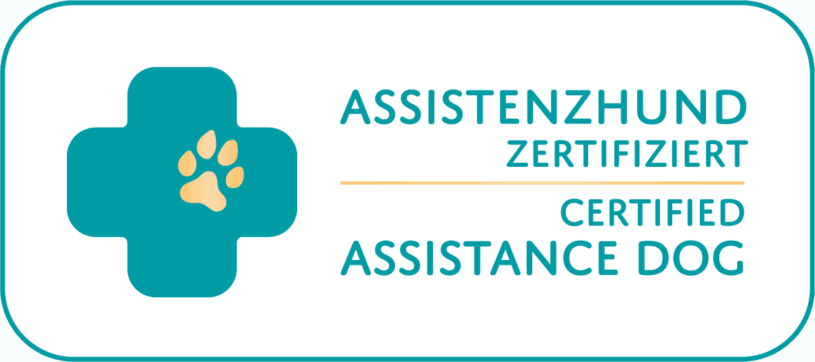 Kennzeichen der Stiftung Assistenzhund - zertifziertes Assistenzhundteam